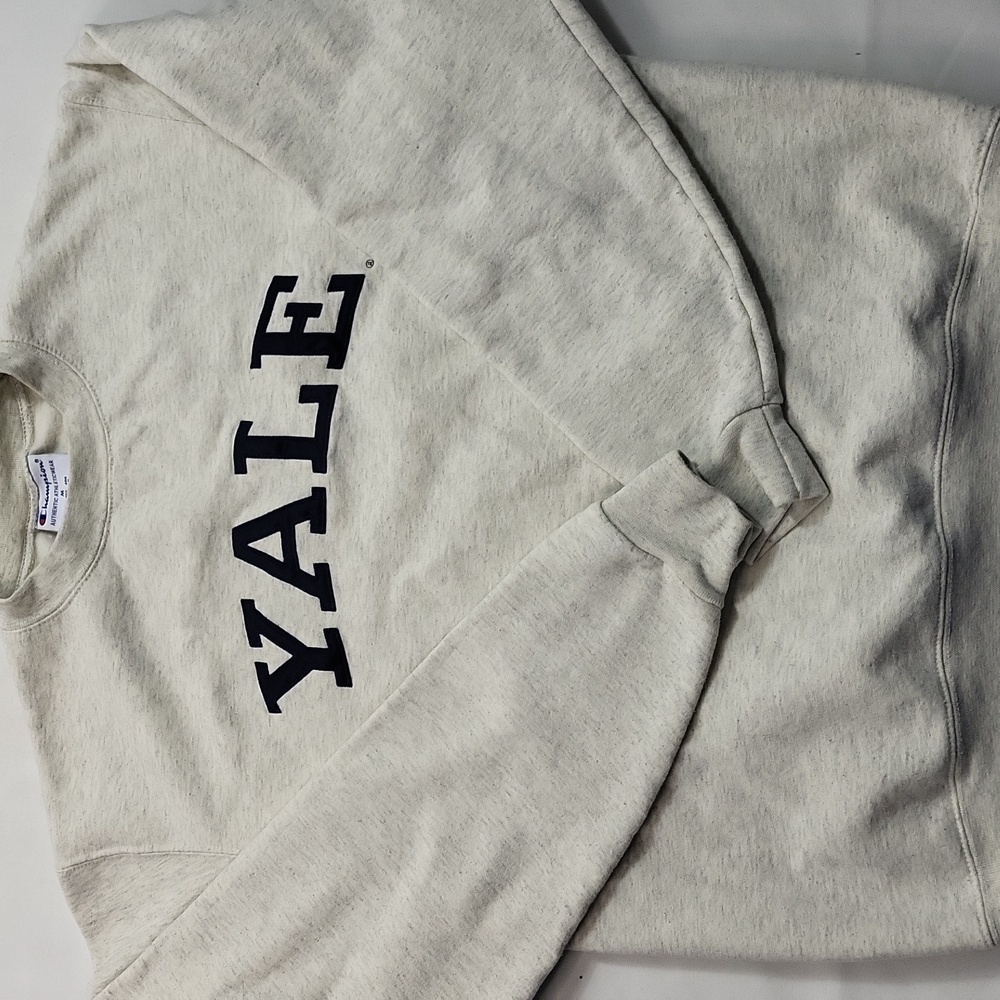 Champion Yale Sweatshirt Medium Gray